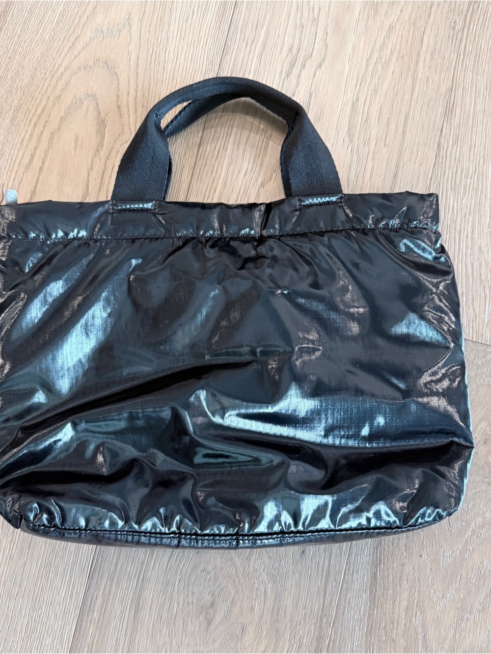 LeSportsac Shiny Black Tote